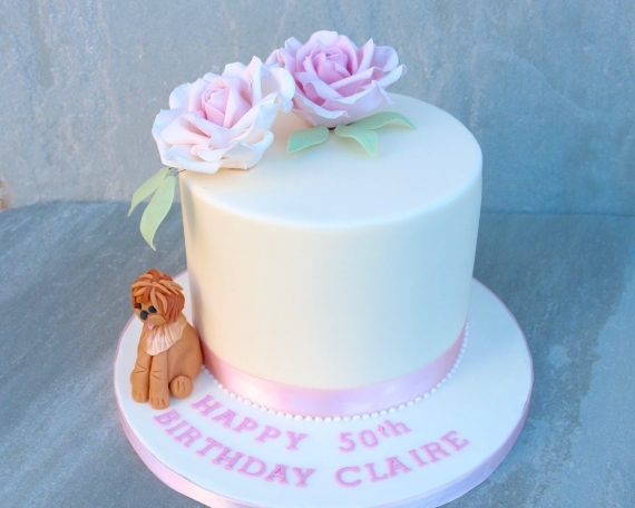 Rose Celebration Cake